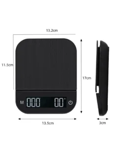 Balance à écran Tactile En Acier Inoxydable 5 Kg./0,1 Gr. -Brassage Soldes balance a ecran tactile en acier inoxydable 5 kg01 gr 3