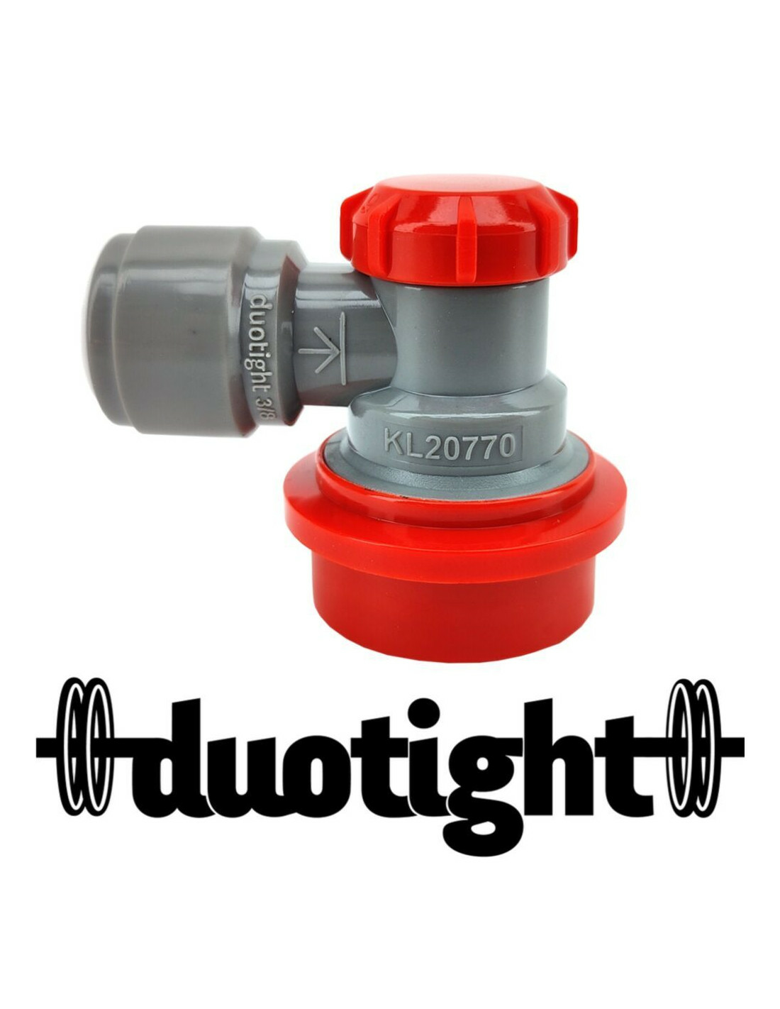 Ball Lock Pour CO2 Avec Duotight 9,5 Mm (3/8) 3 Ball Lock Pour CO2 Avec Duotight 9,5 Mm (3/8)