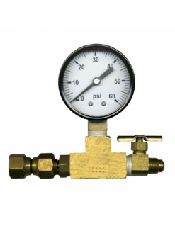 Bleeder Valve + Manomètre Pour Futs Soda-keg