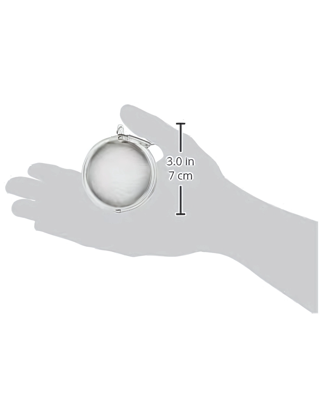 Boule D'infusion En Acier Inoxydable - 9 Cm 4 Boule D'infusion En Acier Inoxydable - 9 Cm – Image 2