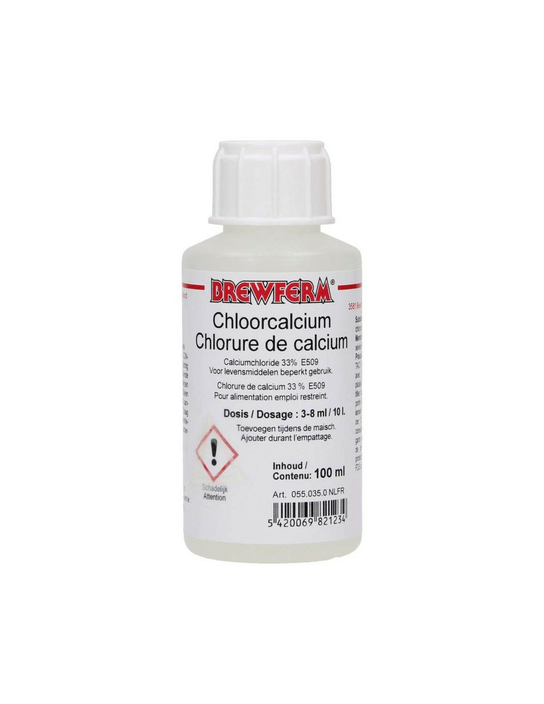 Chlorure Calcique 33% 100 Ml 3 Chlorure Calcique 33% 100 Ml
