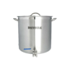 Cuve De Brassage Inox 50 L Avec Robinet à Boisseau Sphérique (40 X 40 Cm) -Brassage Soldes cuve de brassage inox 50 l avec robinet a boisseau spherique 40 x 40 cm