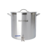 Cuve De Brassage Inox 70 L Avec Robinet à Boisseau Sphérique (45 X 45 Cm) -Brassage Soldes cuve de brassage inox 70 l avec robinet a boisseau spherique 45 x 45 cm
