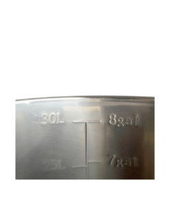 Cuve De Fermentation 30L En Inox - Brew Monk™ -Brassage Soldes cuve de fermentation 30l en inox brew monk 5