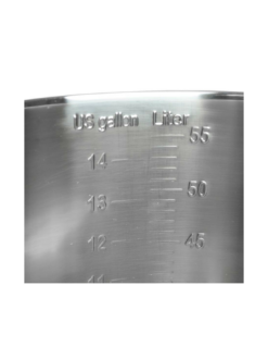 Cuve De Fermentation 55L En Inox - Brew Monk™ -Brassage Soldes cuve de fermentation 55l en inox brew monk 5