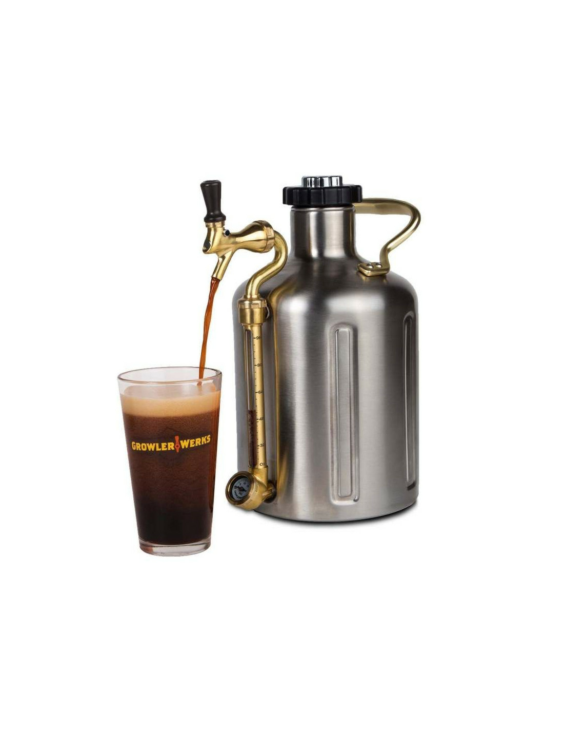 GrowlerWerks UKeg™ 64 Acier Inoxydable - 1,9 L 3 GrowlerWerks UKeg™ 64 Acier Inoxydable - 1,9 L