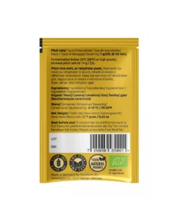 K.1 Voss Yeastery Levure De Bière Sèche Bio - 7 Gr -Brassage Soldes k1 voss yeastery levure de biere seche bio 7 gr 2