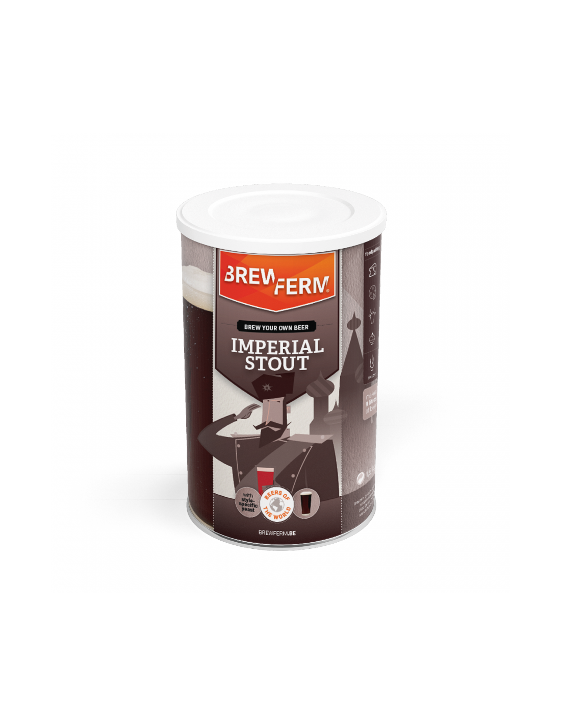 Kit à Bière BREWFERM Imperial Stout 9l 3 Kit à Bière BREWFERM Imperial Stout 9l