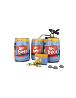 Kit Démarrage Mini-fûts Brewferm® Avec Party Star Deluxe -Brassage Soldes kit demarrage mini futs brewferm avec party star deluxe 1 2