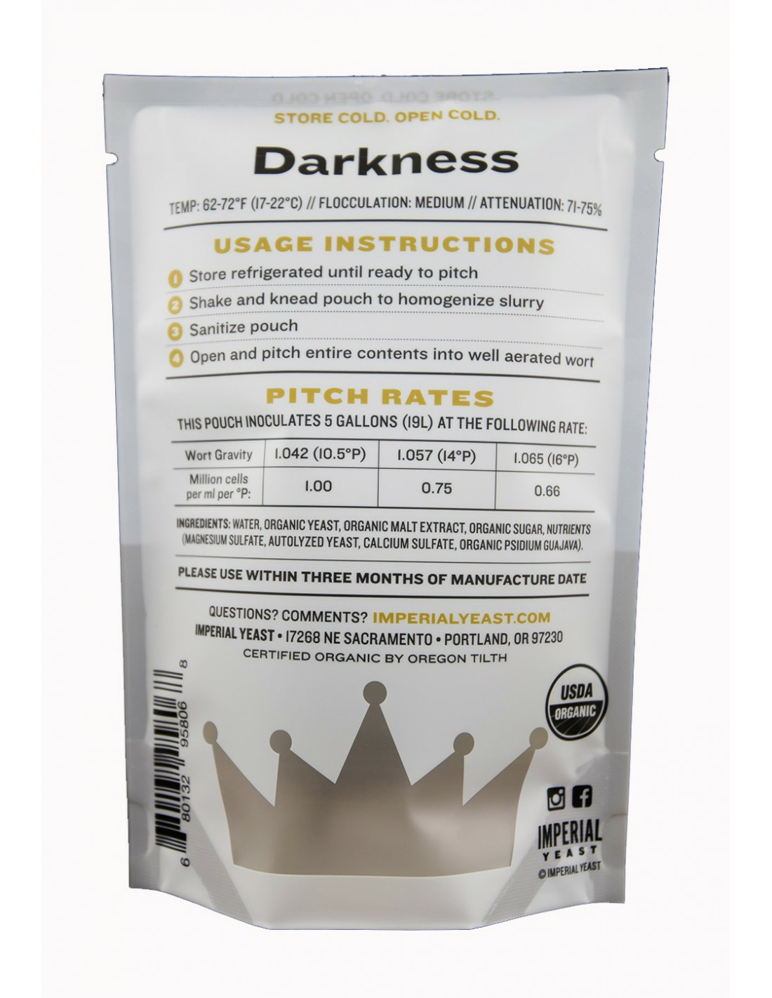 Levure Darkness A10 - Imperial Yeast 4 Levure Darkness A10 - Imperial Yeast – Image 2