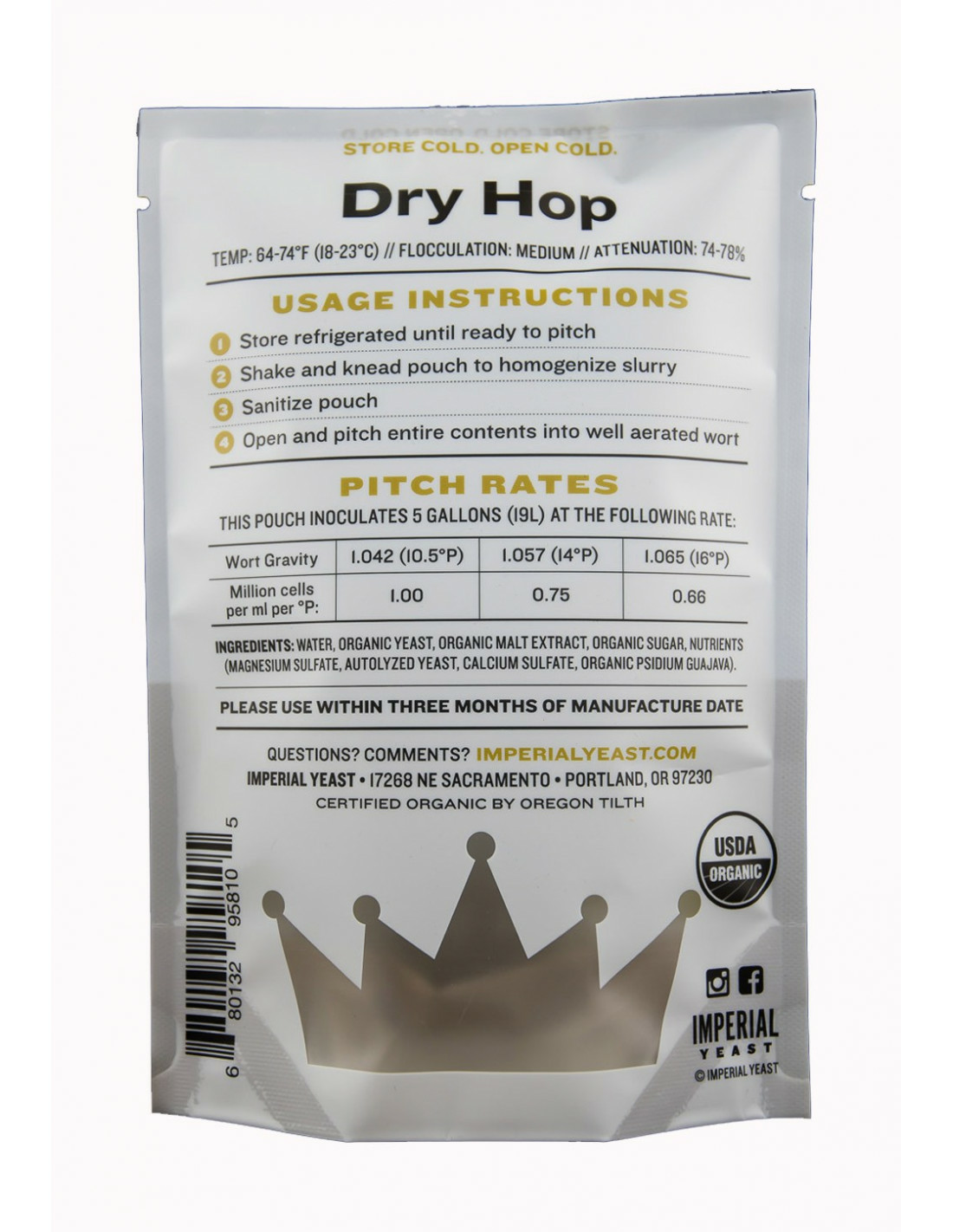 Levure Dry Hop A24 - Imperial Yeast 4 Levure Dry Hop A24 - Imperial Yeast – Image 2