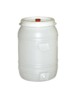 Tonneau 60l PET Rond +robinet+barbot